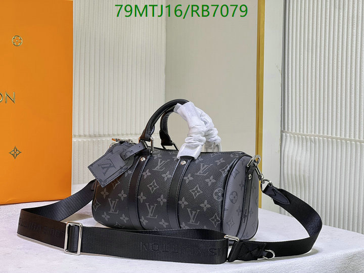 LV Bags-(4A)-Keepall BandouliRe 45-50-,Code: RB7079,$: 79USD