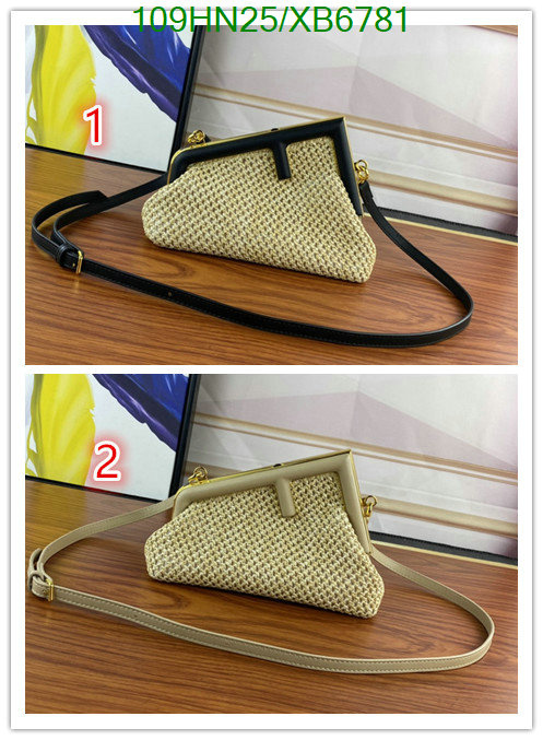 Fendi Bag-(4A)-First Series-,Code: XB6781,$: 109USD