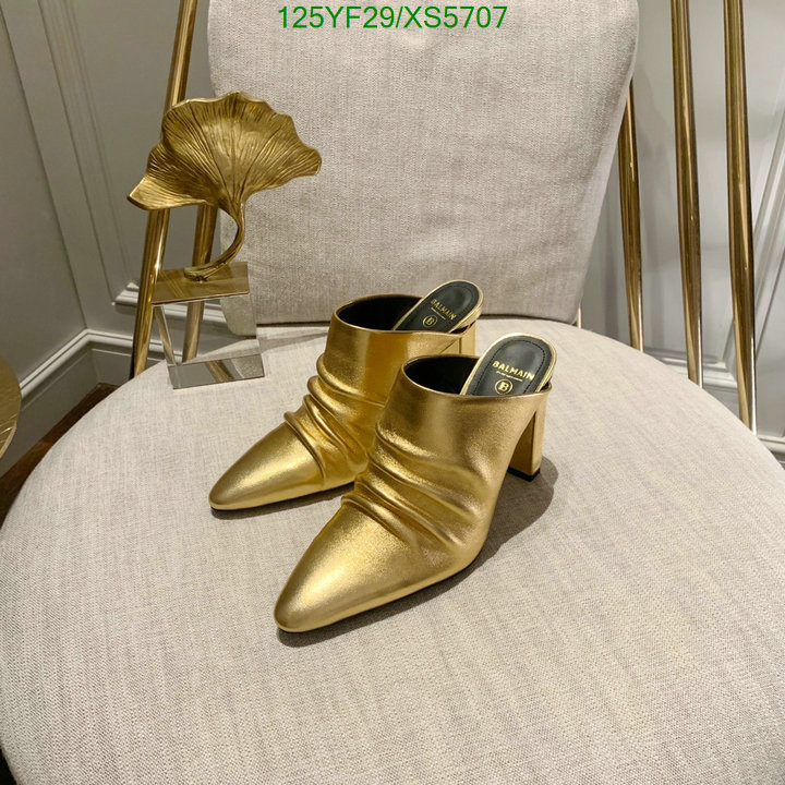 Women Shoes-Balmain, Code: XS5707,$: 125USD