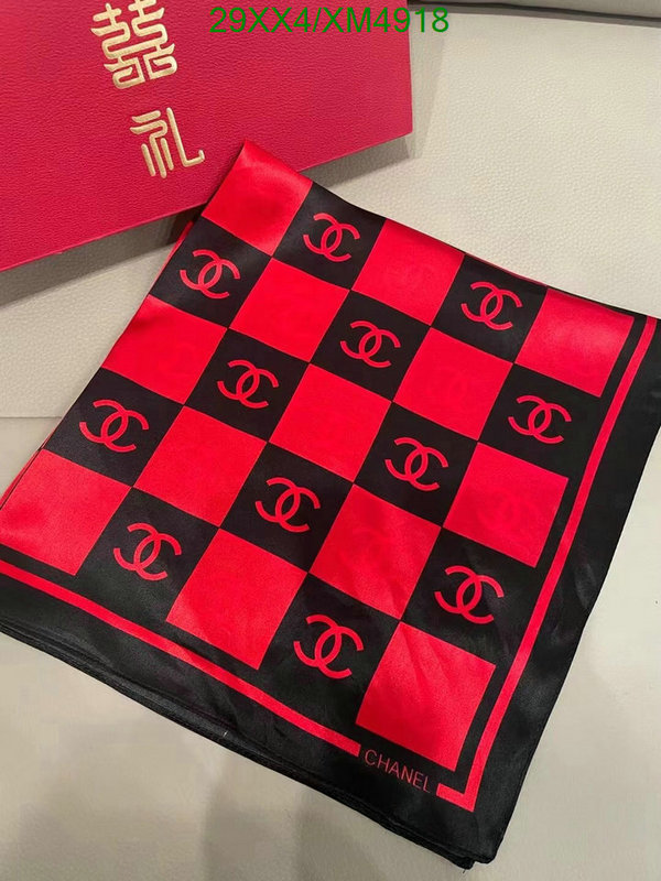 Scarf-Chanel, Code: XM4918,$: 29USD