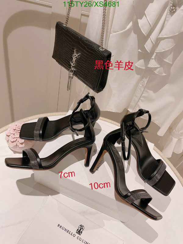 Women Shoes-Brunello Cucinelli, Code: XS4681,$: 115USD
