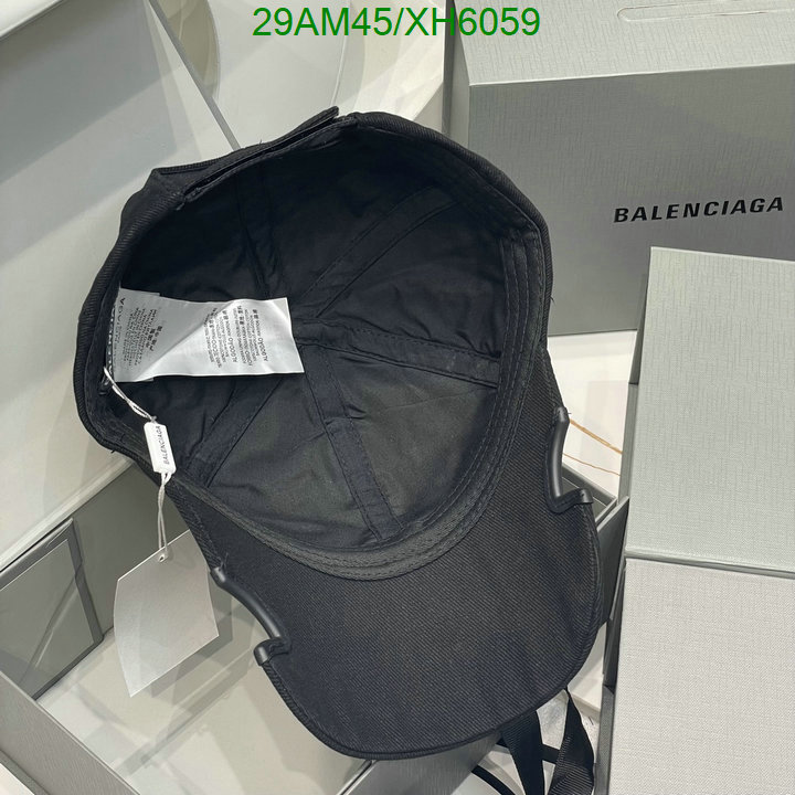 Cap -(Hat)-Balenciaga, Code: XH6059,$: 29USD