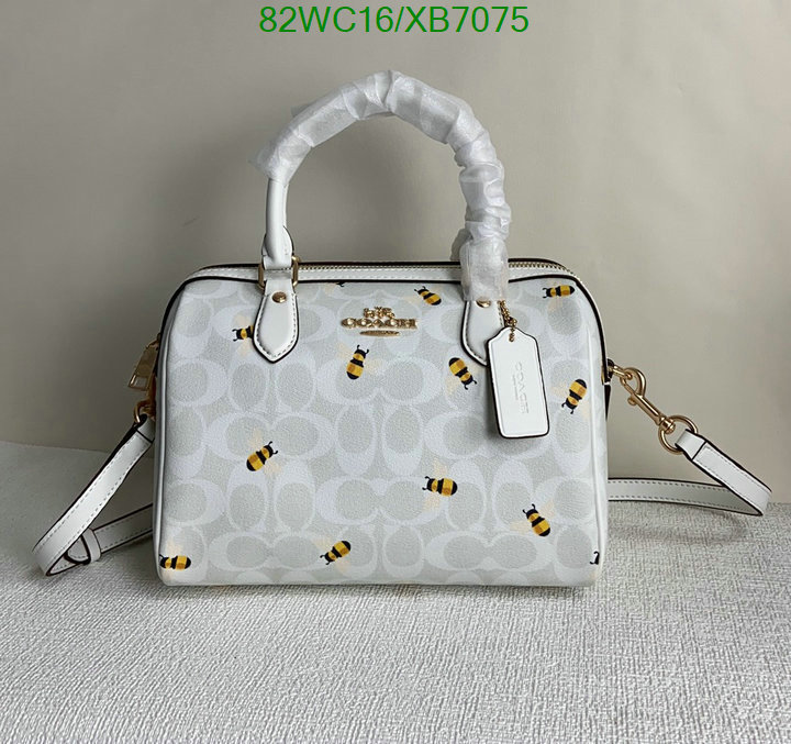 Coach Bag-(4A)-Handbag-,Code: XB7075,$: 82USD