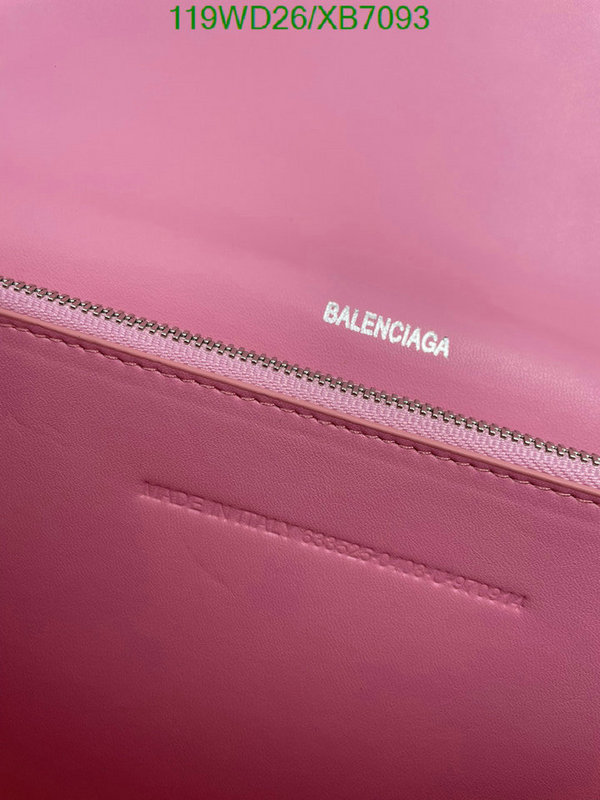Balenciaga Bag-(4A)-Hourglass-,Code: XB7093,