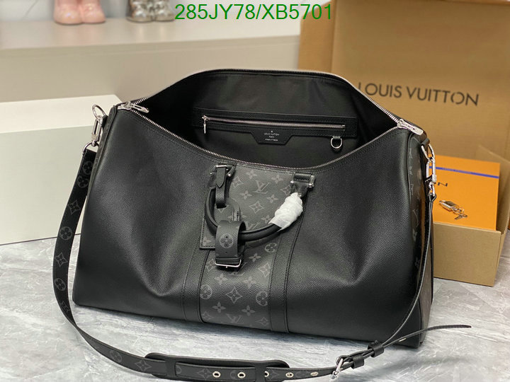 LV Bags-(Mirror)-Keepall BandouliRe 45-50-,Code: XB5701,$: 285USD