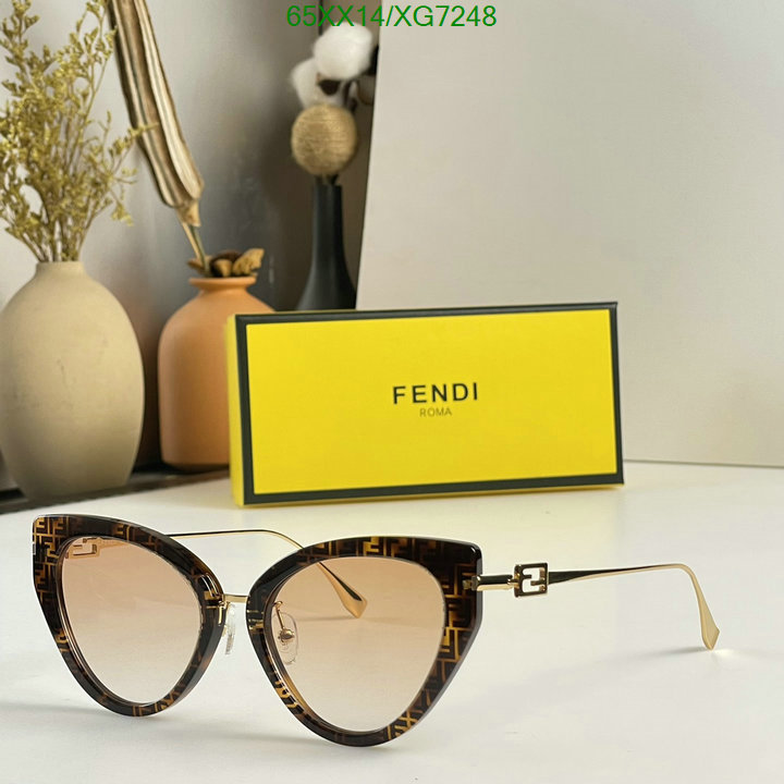 Glasses-Fendi, Code: XG7248,$: 65USD