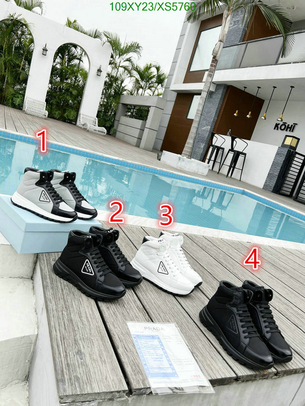 Men shoes-Prada, Code: XS5760,$: 109USD