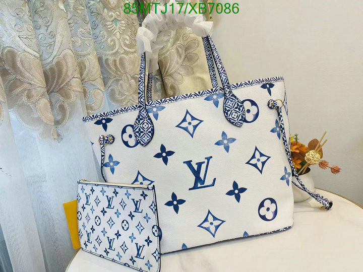 LV Bags-(4A)-Neverfull-,Code: XB7086,$: 85USD