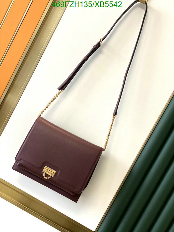 Ferragamo Bag-(Mirror)-Diagonal-,Code: XB5542,