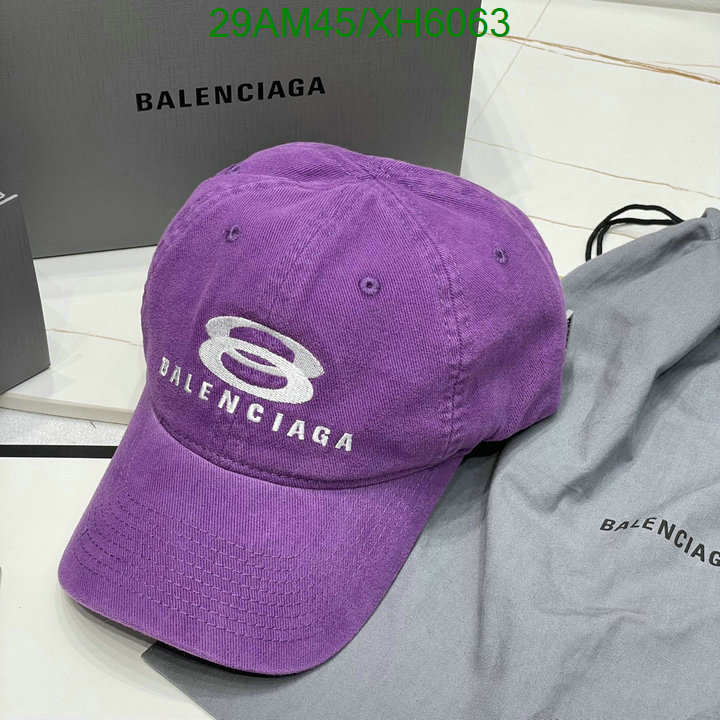 Cap -(Hat)-Balenciaga, Code: XH6063,$: 29USD