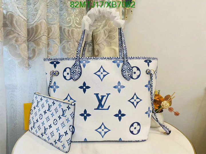 LV Bags-(4A)-Neverfull-,Code: XB7082,$: 82USD