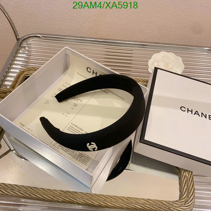 Headband-Chanel, Code: XA5918,$: 29USD