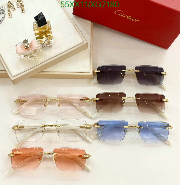 Glasses-Cartier, Code: XG7180,$: 55USD