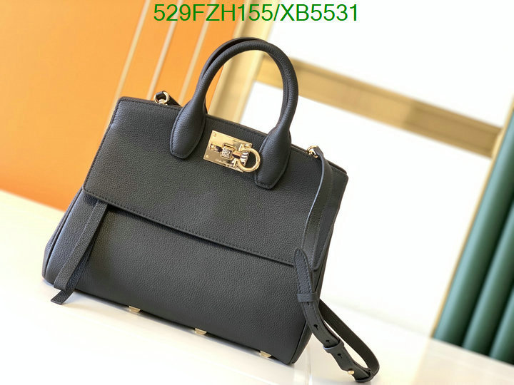 Ferragamo Bag-(Mirror)-Handbag-,Code: XB5531,$: 529USD