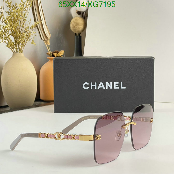 Glasses-Chanel, Code: XG7195,$: 65USD