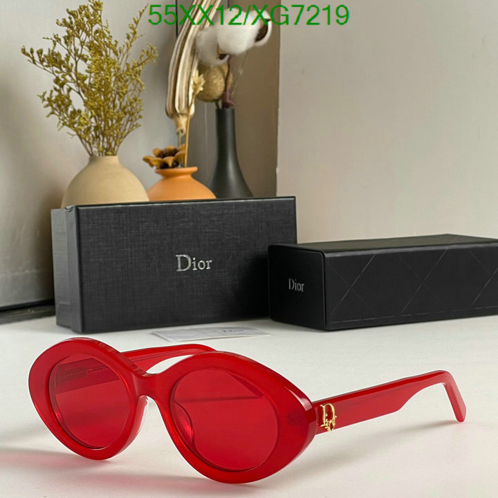 Glasses-Dior, Code: XG7219,$: 55USD