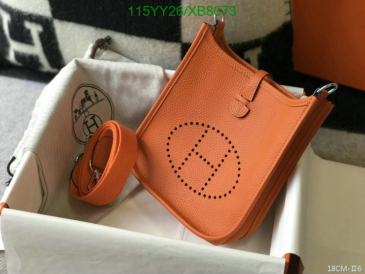 Hermes Bag-(Mirror)-Evelyne- Code: XB8073 $: 115USD