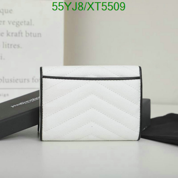 YSL Bag-(4A)-Wallet-,Code: XT5509,$: 55USD