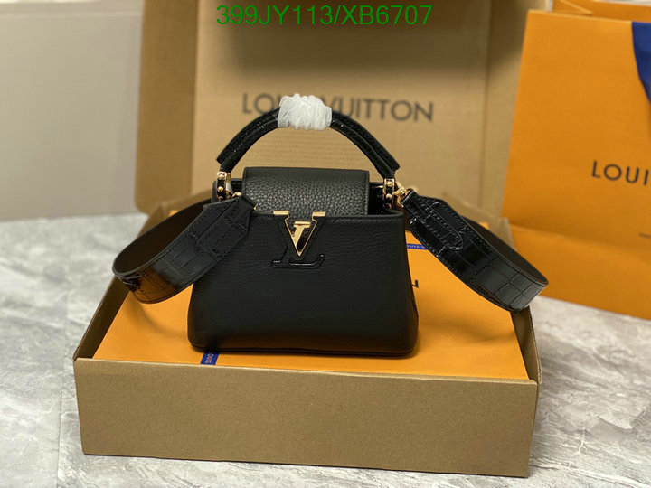 LV Bags-(Mirror)-Handbag-,Code: XB6707,