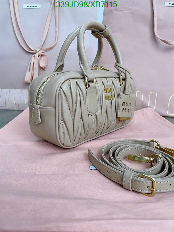 Miu Miu Bag-(Mirror)-Diagonal-,Code: XB7115,$: 339USD