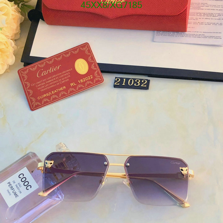 Glasses-Cartier, Code: XG7185,$: 45USD