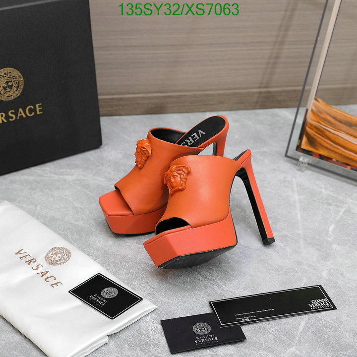 Women Shoes-Versace, Code: XS7063,$: 135USD