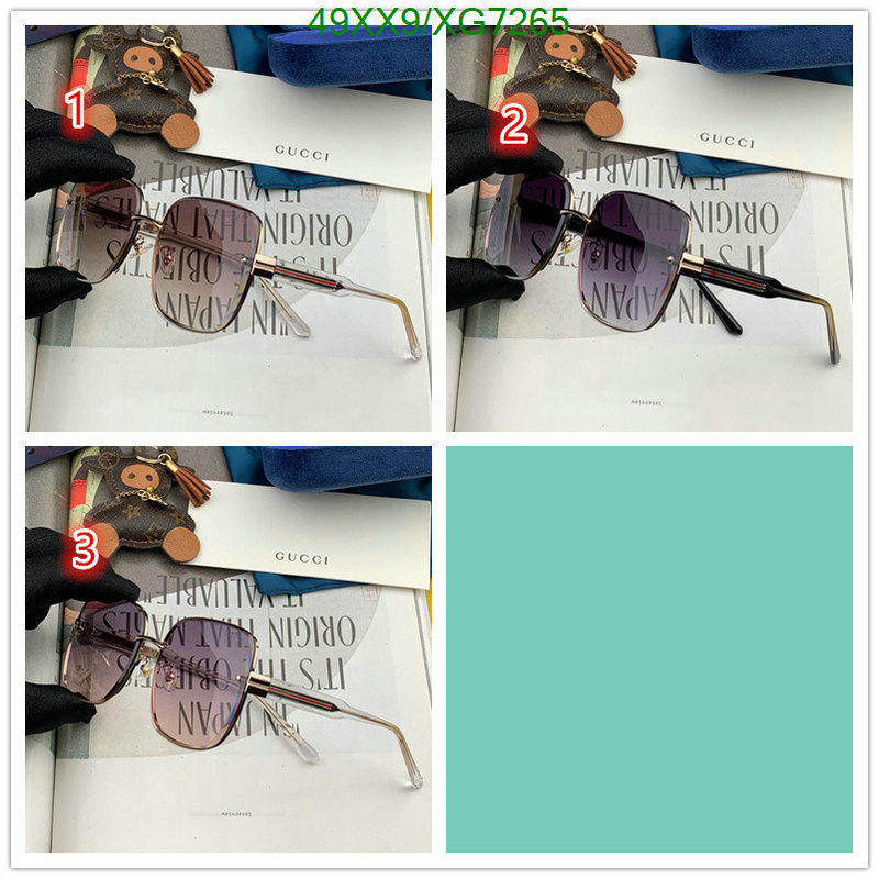 Glasses-Gucci, Code: XG7265,$: 49USD