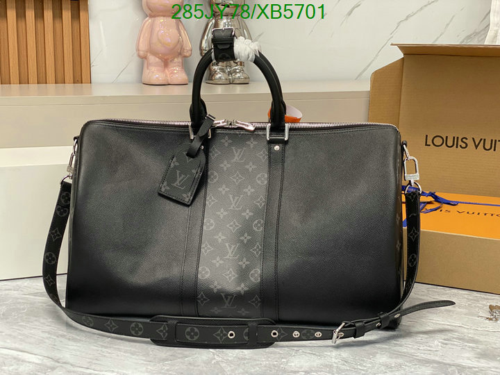 LV Bags-(Mirror)-Keepall BandouliRe 45-50-,Code: XB5701,$: 285USD