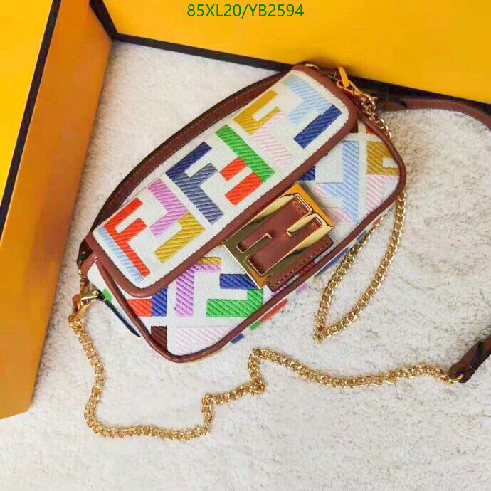 Fendi Bag-(4A)-Baguette- Code: YB2594 $: 85USD