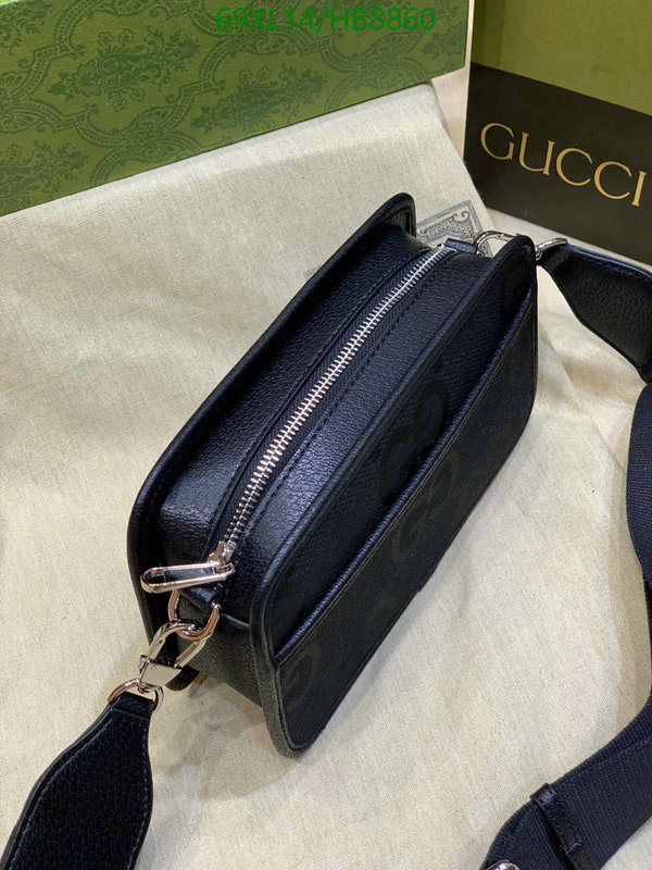 Gucci Bag-(4A)-Diagonal- Code: HB8860 $: 69USD