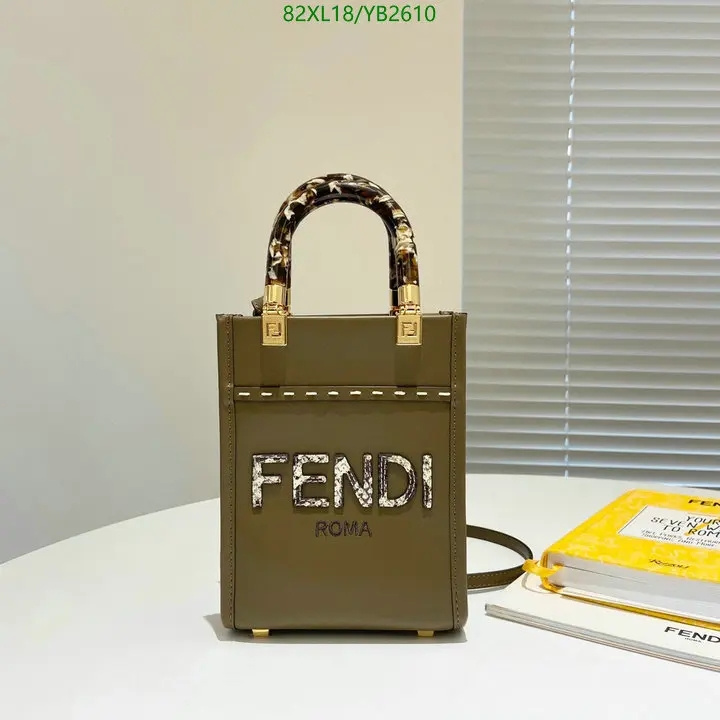 Fendi Bag-(4A)-Sunshine- Code: YB2610 $: 82USD