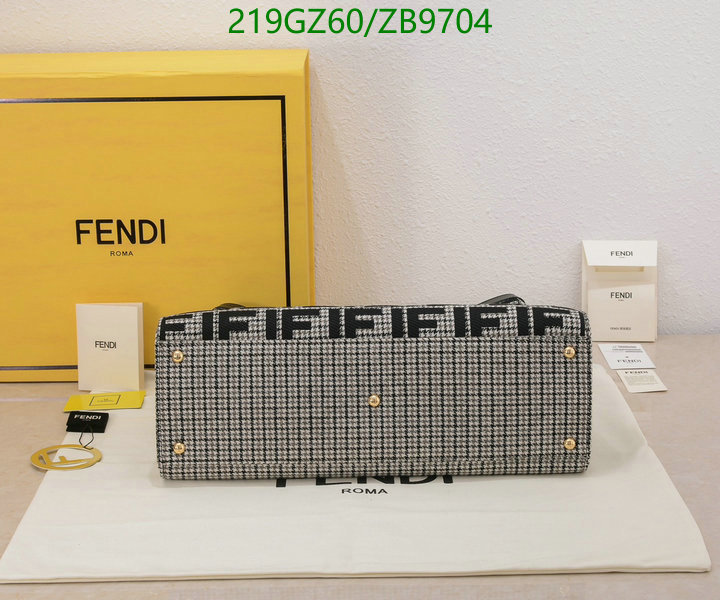 Fendi Bag-(Mirror)-Peekaboo Code: ZB9704 $: 219USD