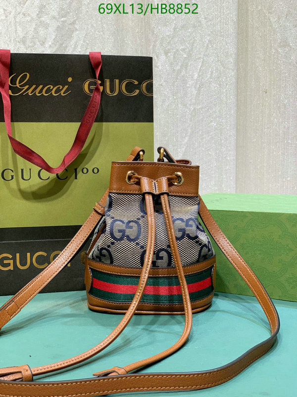 Gucci Bag-(4A)-Diagonal- Code: HB8852 $: 69USD