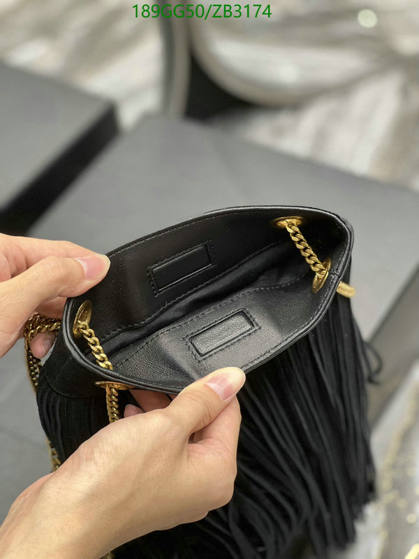 YSL Bag-(Mirror)-Handbag- Code: ZB3174 $: 189USD