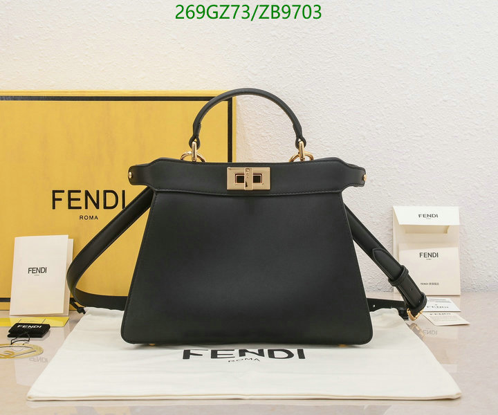 Fendi Bag-(Mirror)-Peekaboo Code: ZB9703 $: 269USD