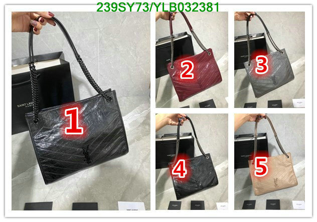 YSL Bag-(Mirror)-Handbag- Code: YLB032381 $: 239USD