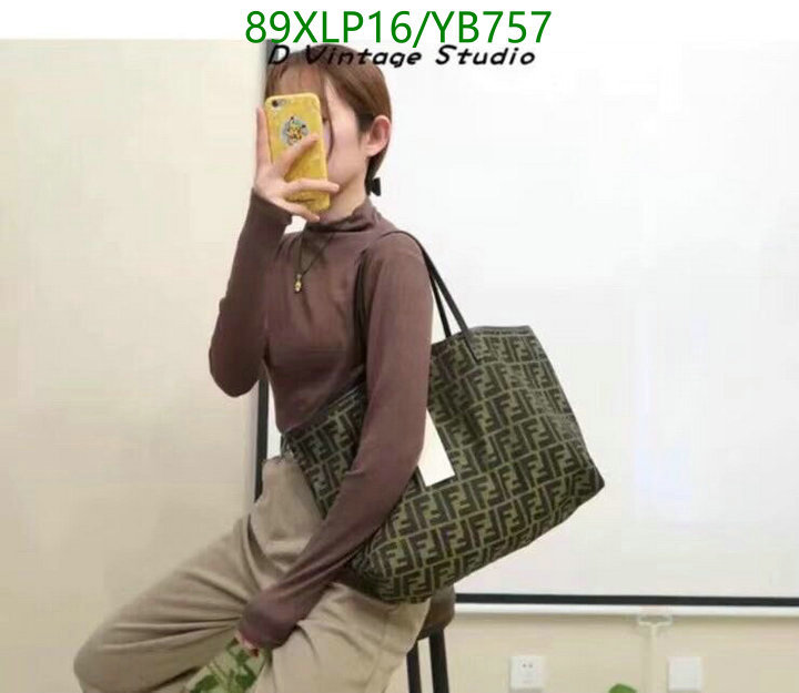 Fendi Bag-(4A)-Handbag- Code: YB757 $: 89USD
