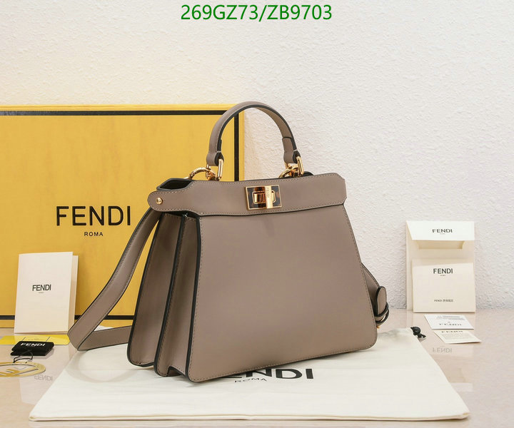 Fendi Bag-(Mirror)-Peekaboo Code: ZB9703 $: 269USD