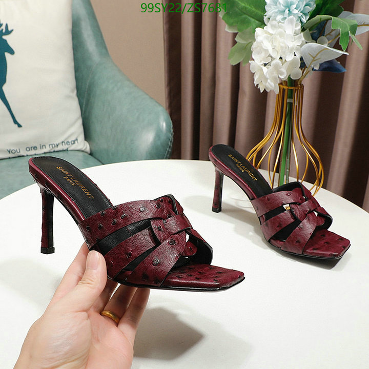 Women Shoes-YSL Code: ZS7681 $: 99USD