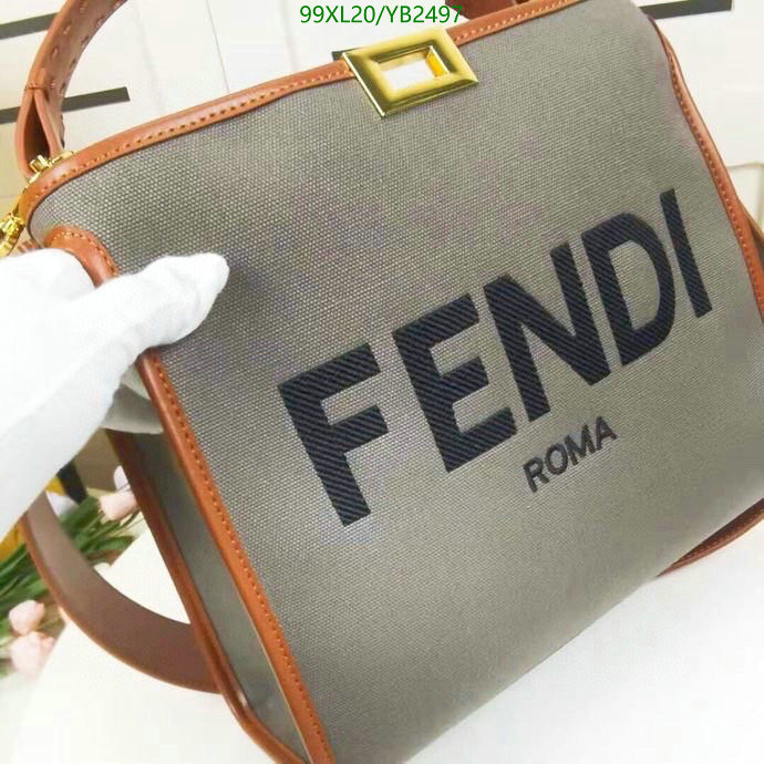 Fendi Bag-(4A)-Peekaboo Code: YB2497 $: 99USD