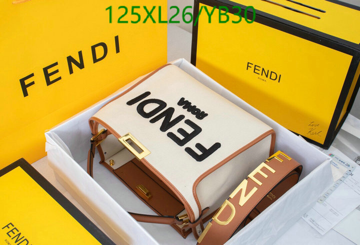 Fendi Bag-(4A)-Peekaboo Code: YB30 $: 125USD