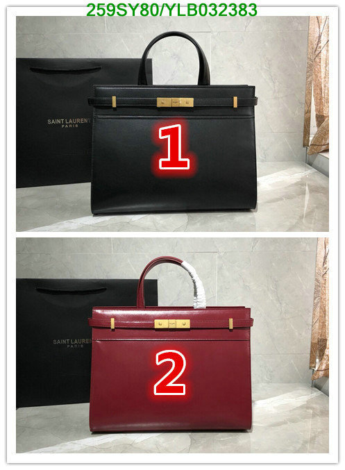 YSL Bag-(Mirror)-Handbag- Code: YLB032383 $: 259USD