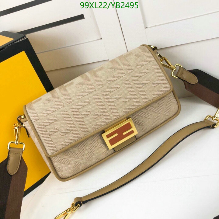 Fendi Bag-(4A)-Baguette- Code: YB2495 $: 99USD