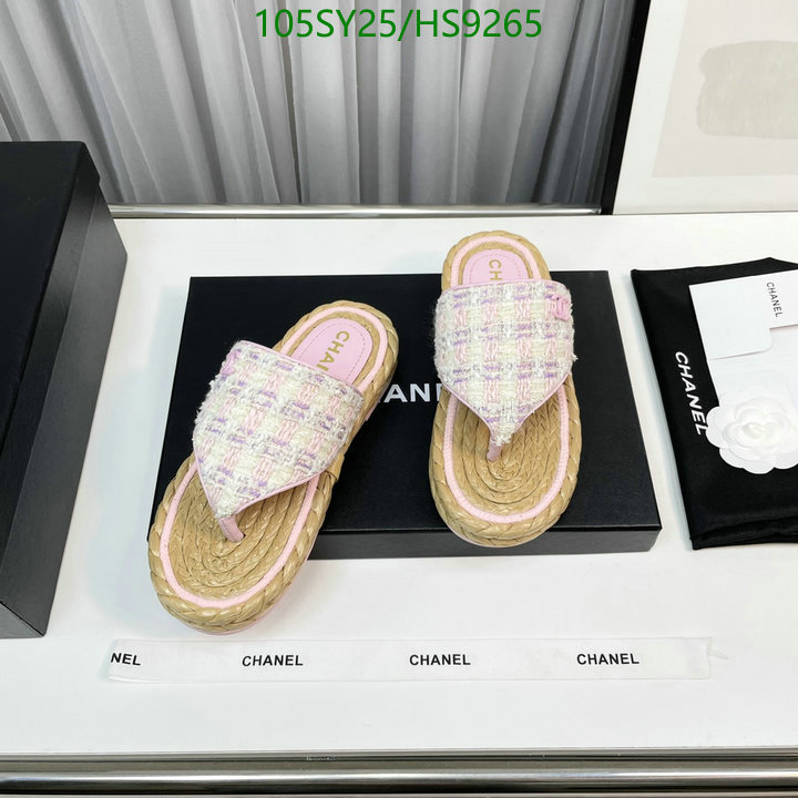 Women Shoes-Chanel Code: HS9265 $: 105USD