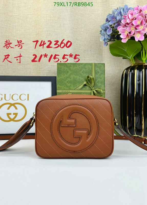 Gucci Bag-(4A)-Diagonal- Code: RB9845 $: 79USD
