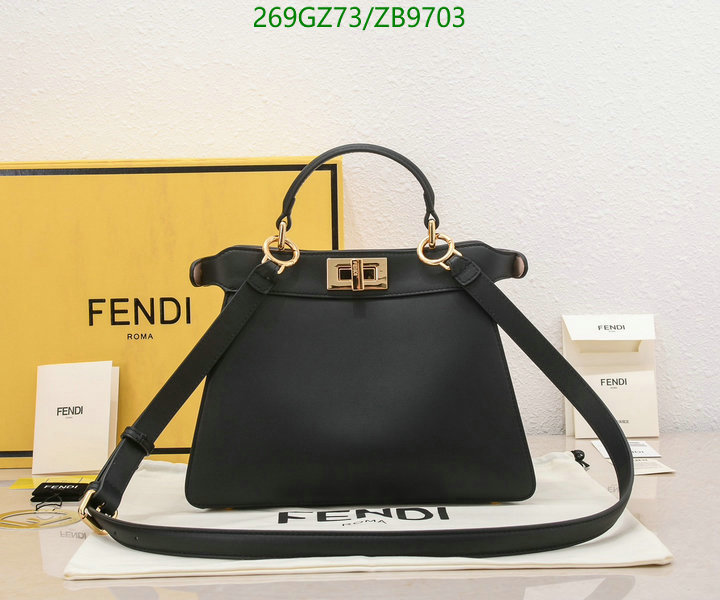 Fendi Bag-(Mirror)-Peekaboo Code: ZB9703 $: 269USD