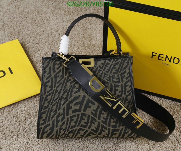 Fendi Bag-(4A)-Peekaboo Code: YB5106 $: 92USD