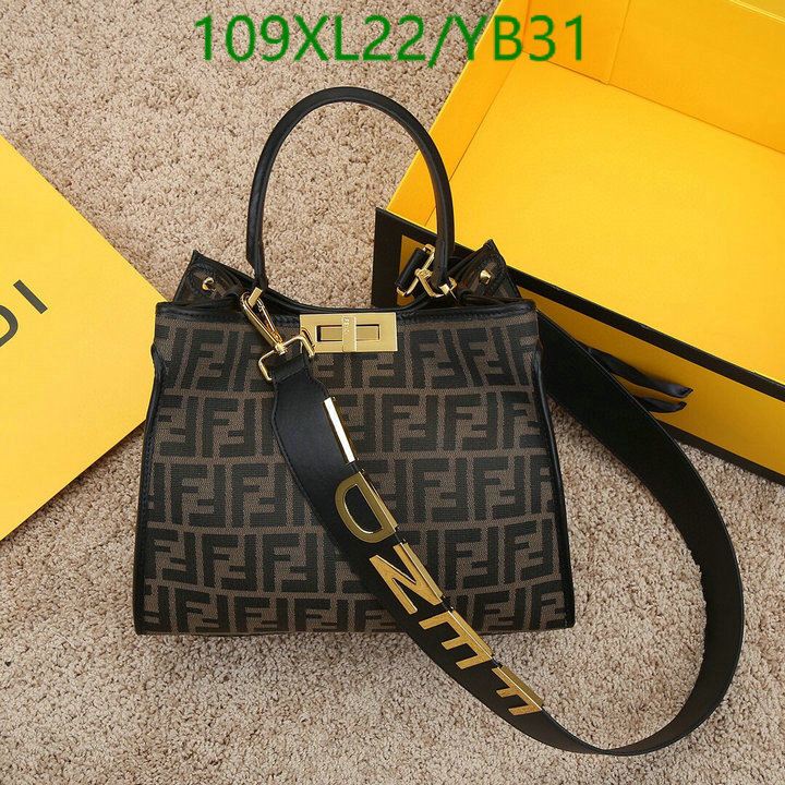 Fendi Bag-(4A)-Peekaboo Code: YB31 $: 109USD