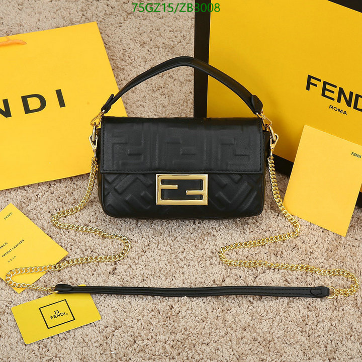 Fendi Bag-(4A)-Baguette- Code: ZB3008 $: 75USD