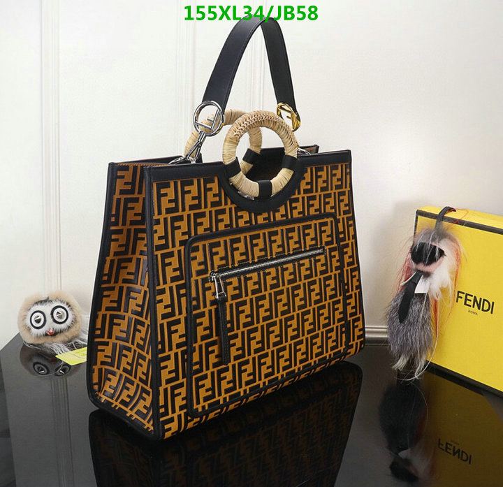 Fendi Bag-(4A)-Handbag- Code: JB58 $: 155USD